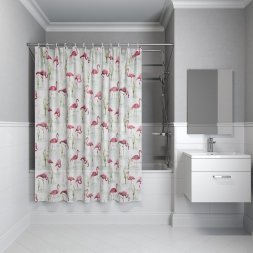 Штора для ванной комнаты, 180х180 см, PEVA, P04PV11i11,  IDDIS