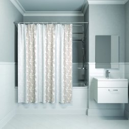 Штора для ванной комнаты, 180х180 см, полиэстер, B14P118i11, IDDIS 29533